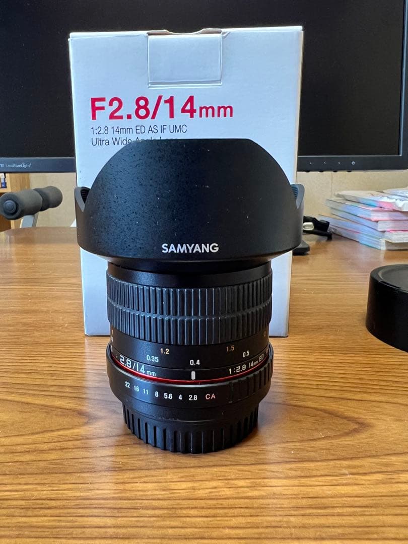 専用SAMYANG 単焦点広角レンズ 14mm F2.8 キヤノン EF用
