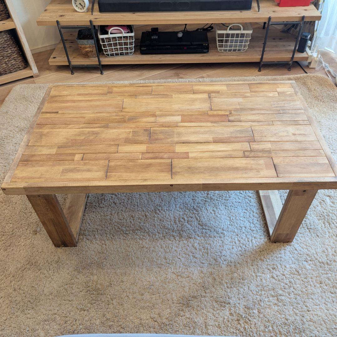 komachi.【現物につき】ローテーブル　木製テーブル　✨　ハンドメイド