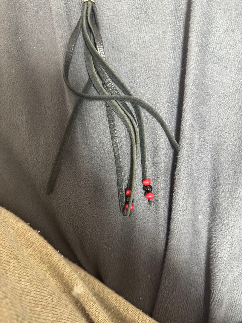 ラリースミス レザー タッセル キーホルダー