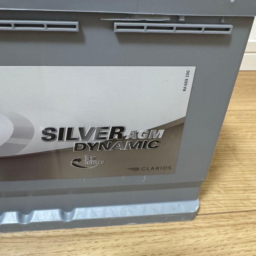 VARTA シルバー AGM バッテリー F21 80Ah サブバッテリー