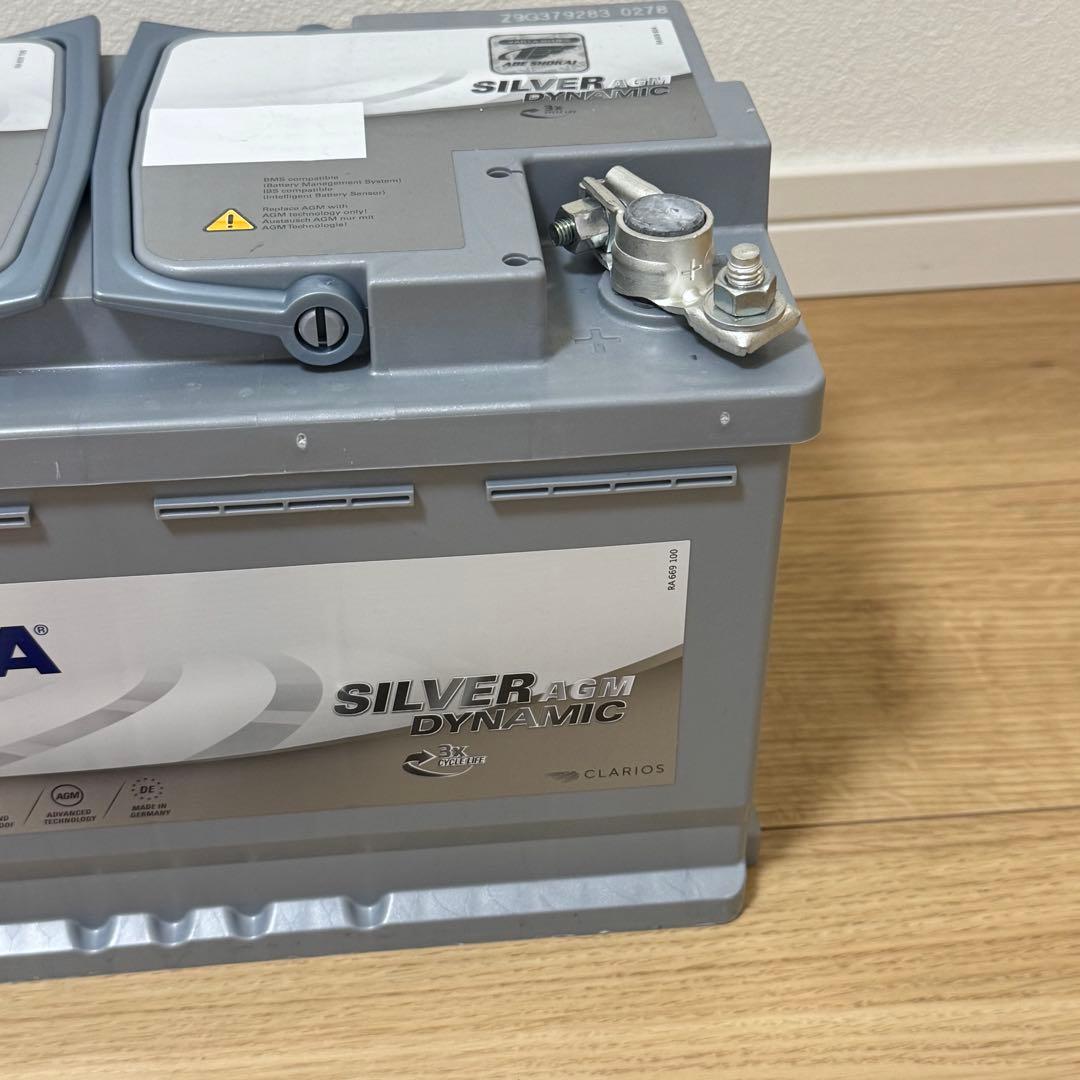 VARTA シルバー AGM バッテリー F21 80Ah サブバッテリー