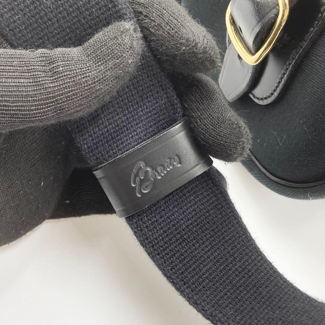 ブレディ　ノーフォーク　ショルダーバッグ　キャンバス　ブラック　イングランド