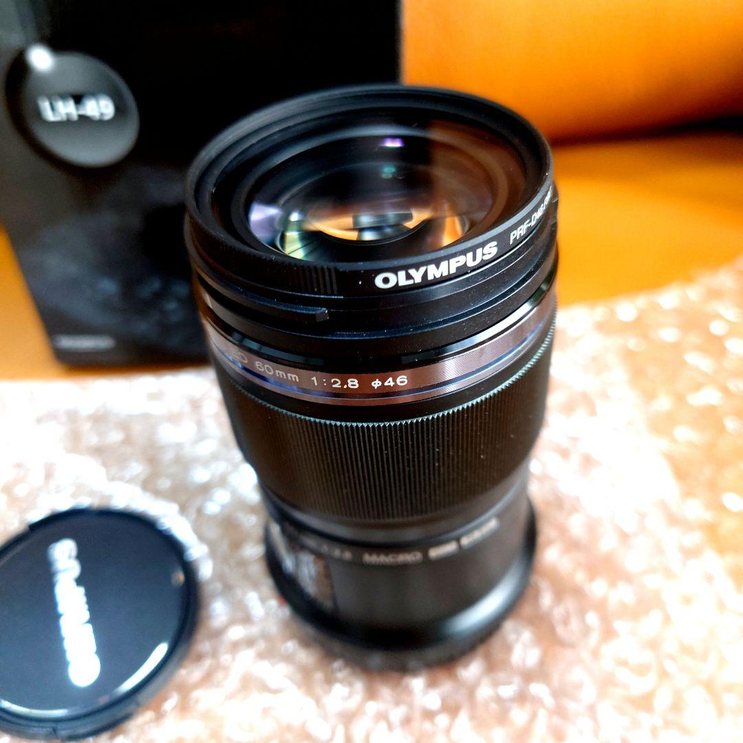 極美 M.ZUIKO ED 60mm F2.8 Macro＋フード＋純正フィルタ