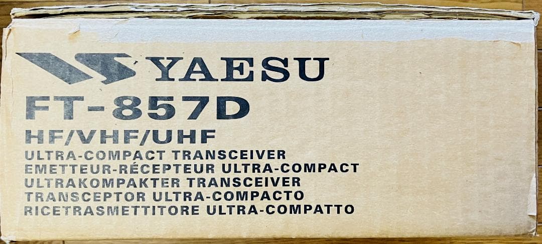 トランシーバー TOMO YAESU FT-857D 100W