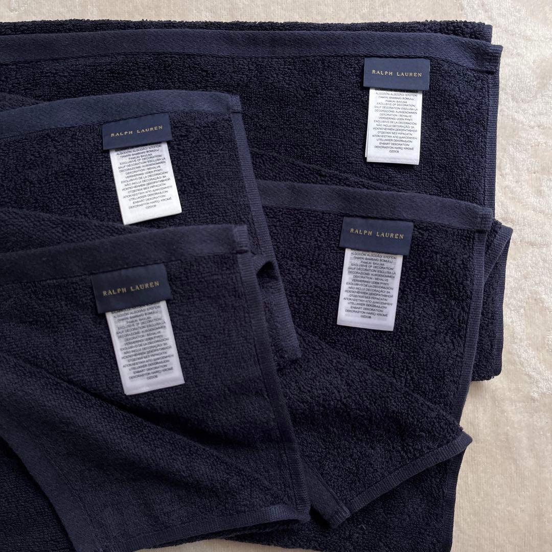 【新品】RalphLaurenラルフローレンポロベアタオル4枚セット《送料無料》