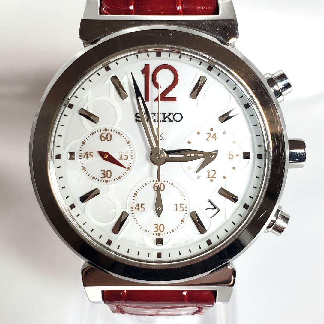 【8日迄限定セール❕稼働☆希少】SEIKOルキア ソーラー クロノグラフt07