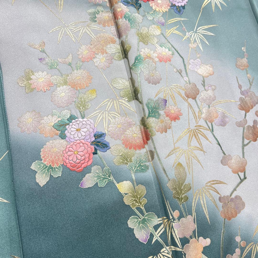 camc　訪問着５点フルセット　袋帯　着物　正絹