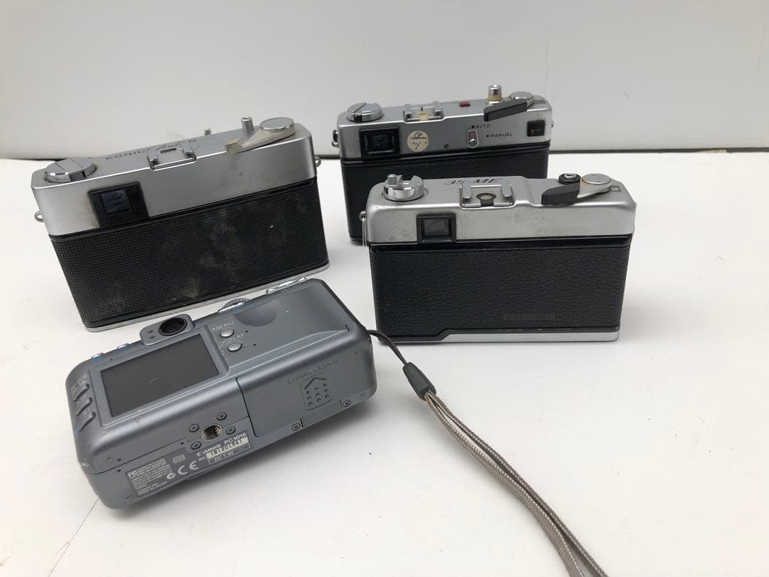 KONICA AUTO S などまとめて4台ジャンク(D137)