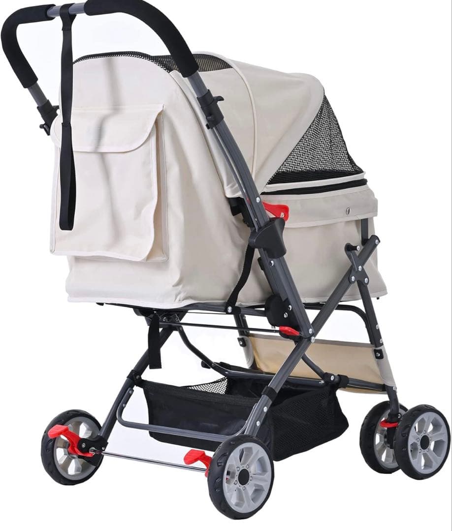 【新品未使用】ペットカート 折り畳みリードフック2本