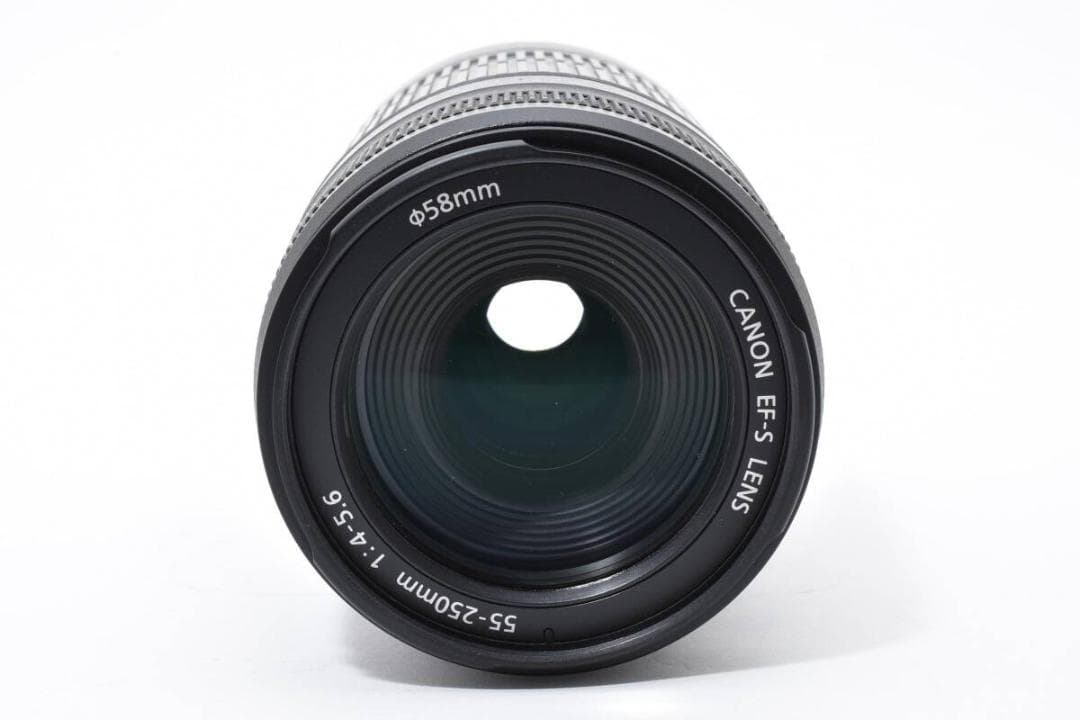 【実用美品】Canon キヤノン EF-S 55-250mm F4-5.6 IS