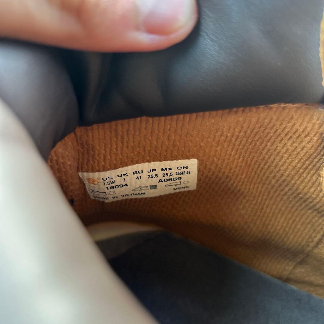 Timberland イエローブーツ25.5