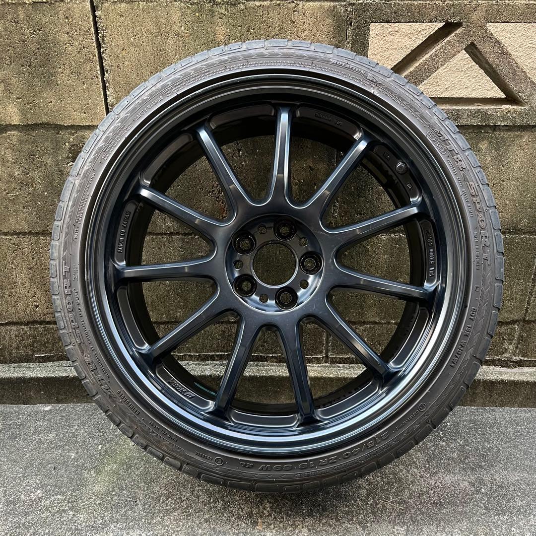 Work Emotion 11r 18インチ マットブラックホイールセット