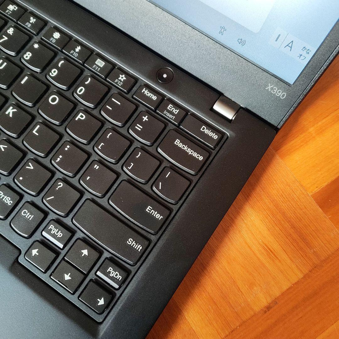 Thinkpad X390 16GB SSD256GB USキーボード