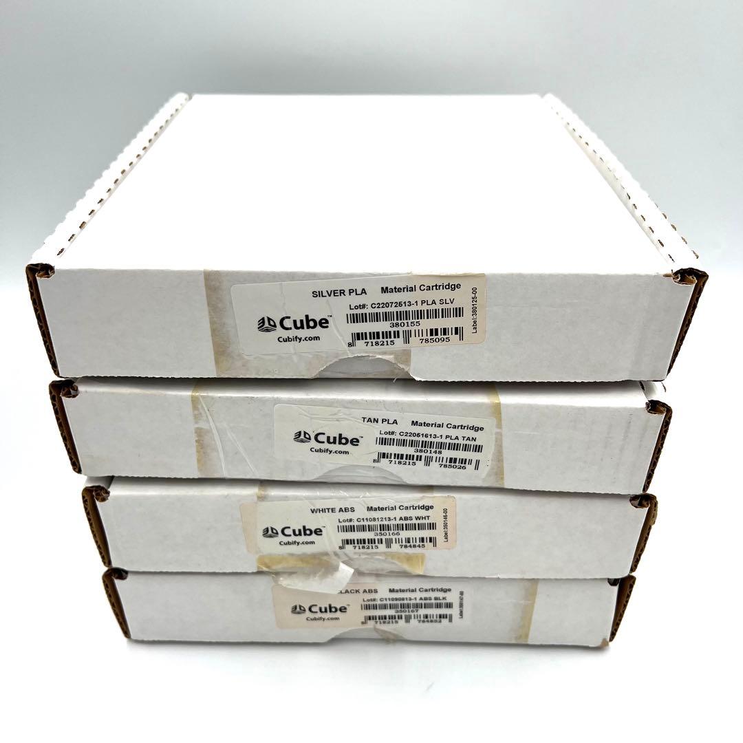 【新品】Cube 純正 3Dプリンター用 ABS樹脂カートリッジ 4色セット