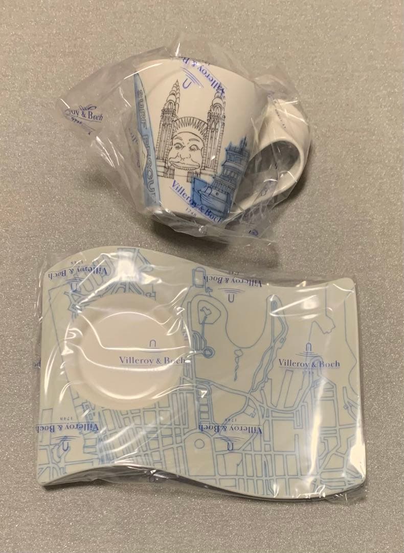 新品Villeroy&Boch ビレロイ&ボッホ カップ&ソーサー＆スプーン