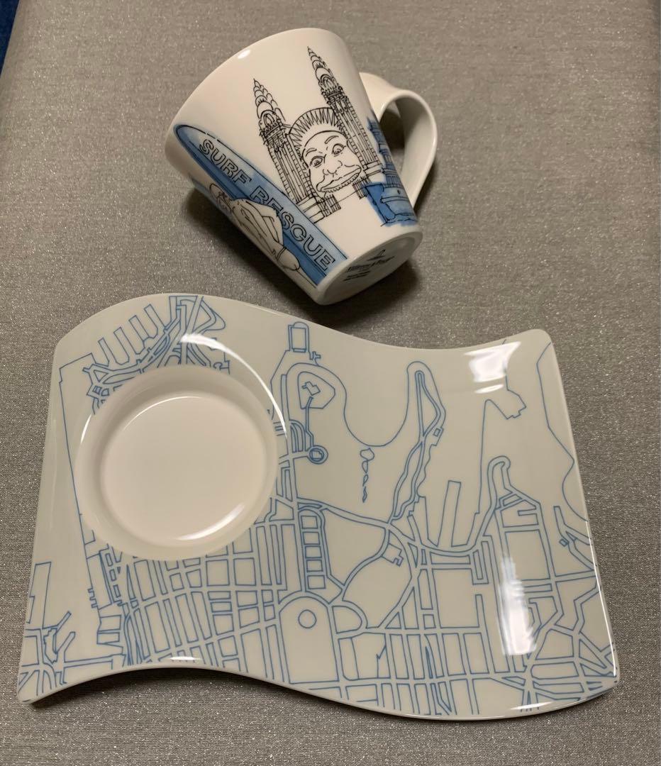 新品Villeroy&Boch ビレロイ&ボッホ カップ&ソーサー＆スプーン