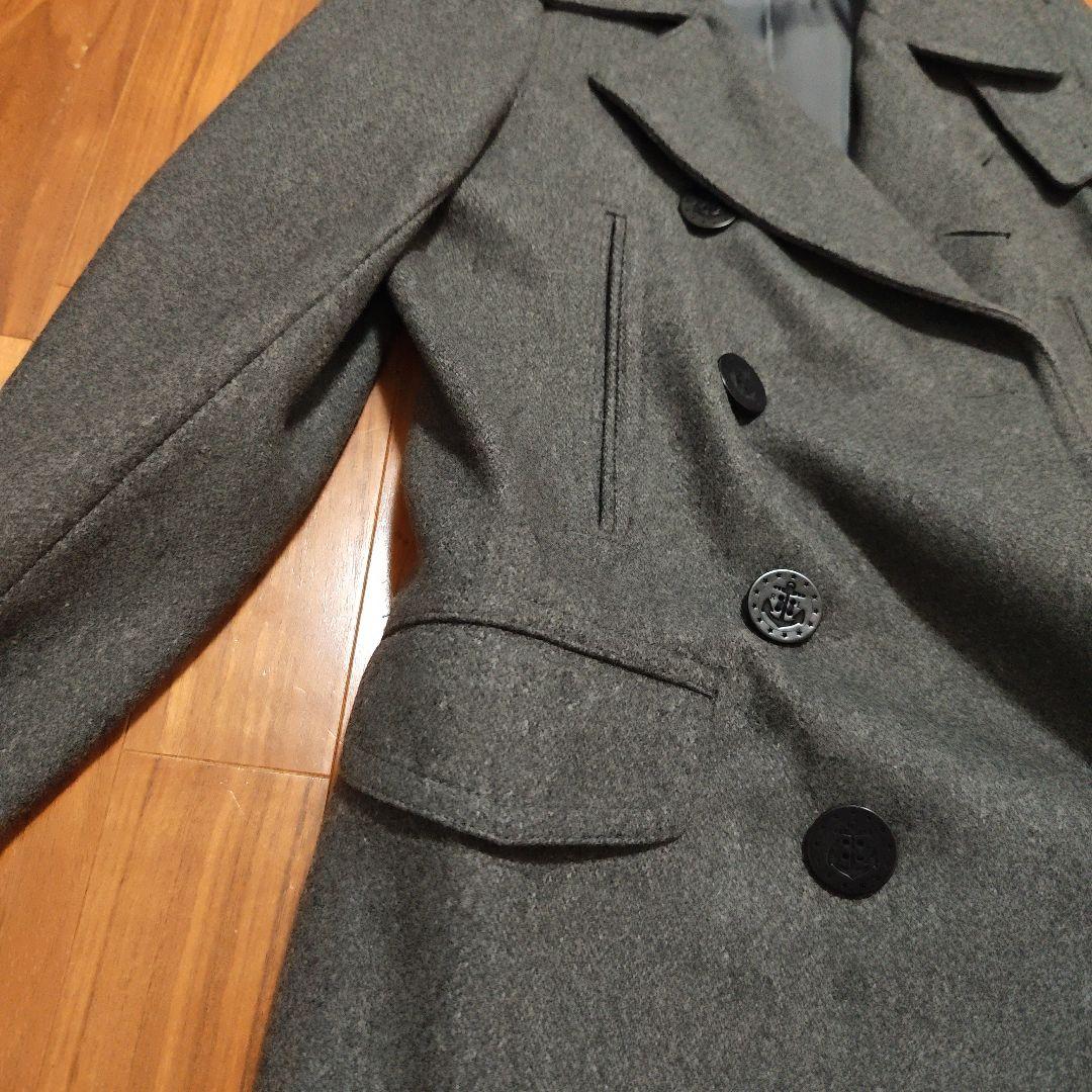 試着のみ　POLO RALPH LAUREN グレー ピーコート　Pコート