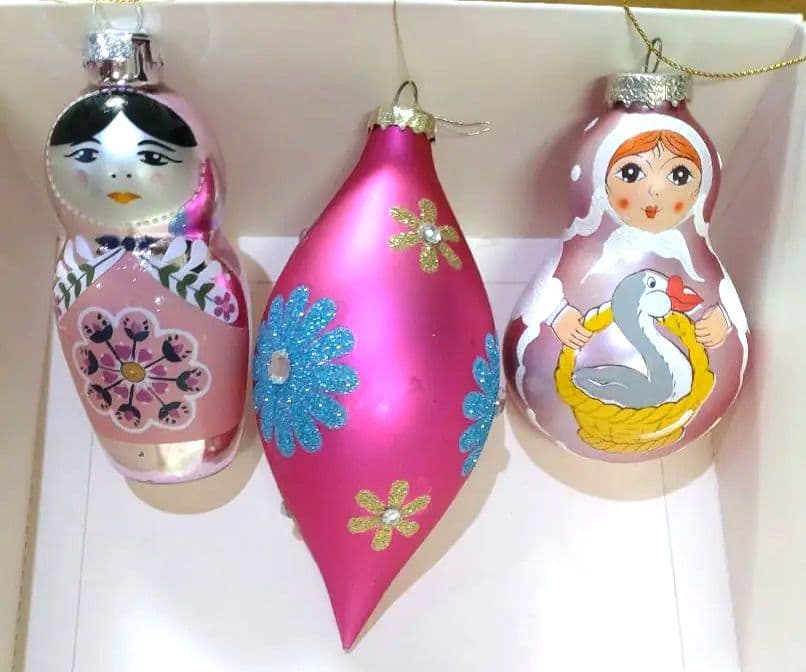 クリスマスオーナメント セット ガラスオーナメント