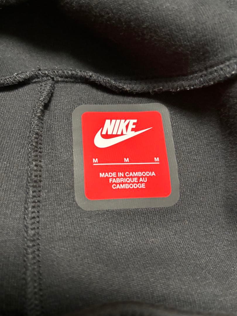 Nike ナイキテックフリース　セットアップ　Mサイズ　黒