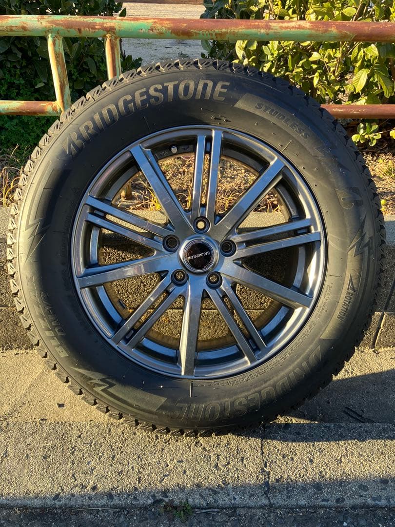 BALMINUM 17インチ ホイール スタッドレス 225/65R17 バリ溝