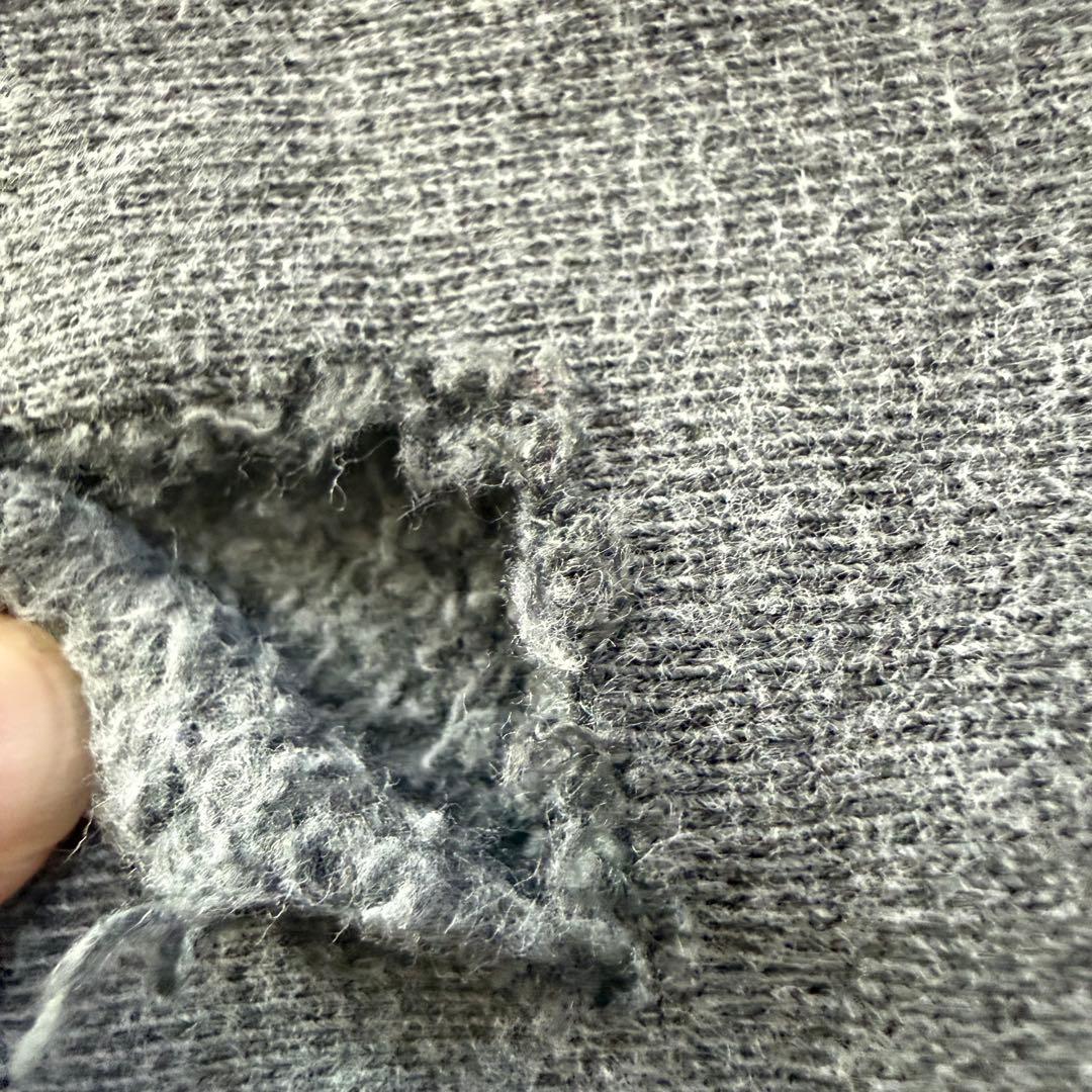 オ*ア様 希少 50s はめ込み両V ヴィンテージスウェット XL相当 スミクロ