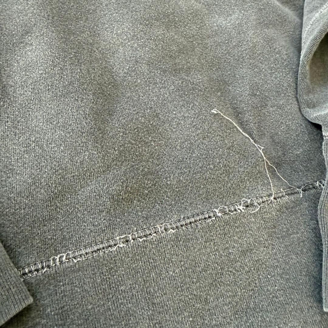 オ*ア様 希少 50s はめ込み両V ヴィンテージスウェット XL相当 スミクロ