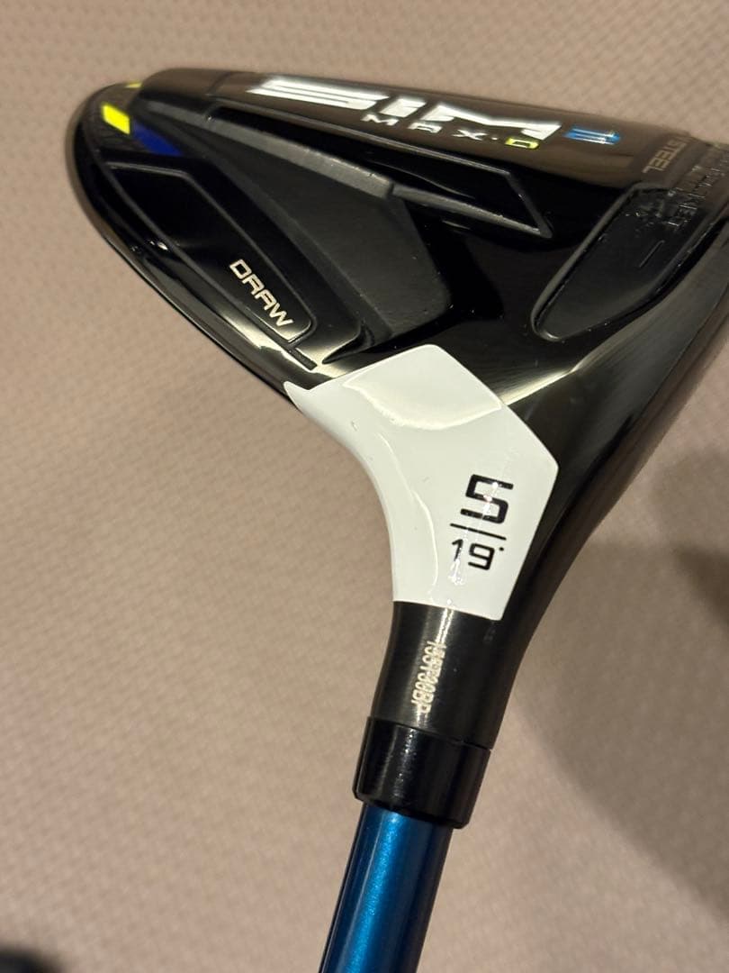 SIM2 MAX D フェアウェイウッド テーラーメイド 19° SR 5w