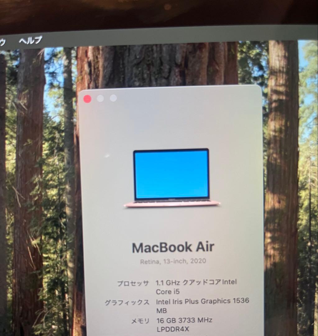 【バッテリー状態良好】Apple MacBook Air 13インチ ゴールド