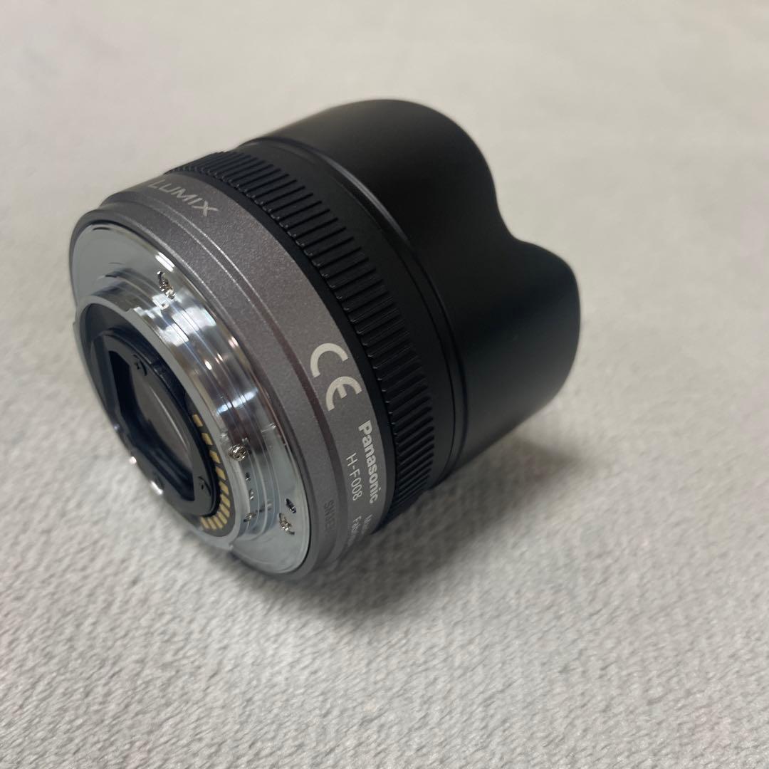 LUMIX G FISHEYE 8mm/F3.5 H-F008 魚眼レンズ