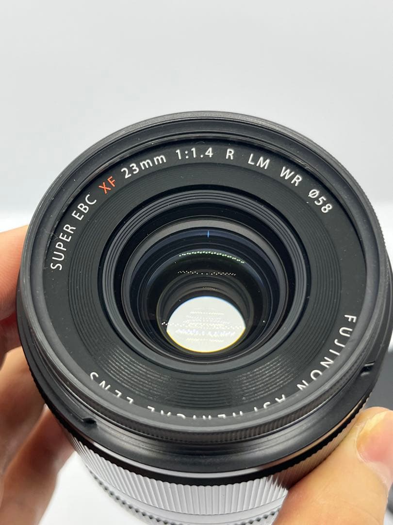 【美品】XF23mm F1.4 R LM WR 専用フード付き Xマウント
