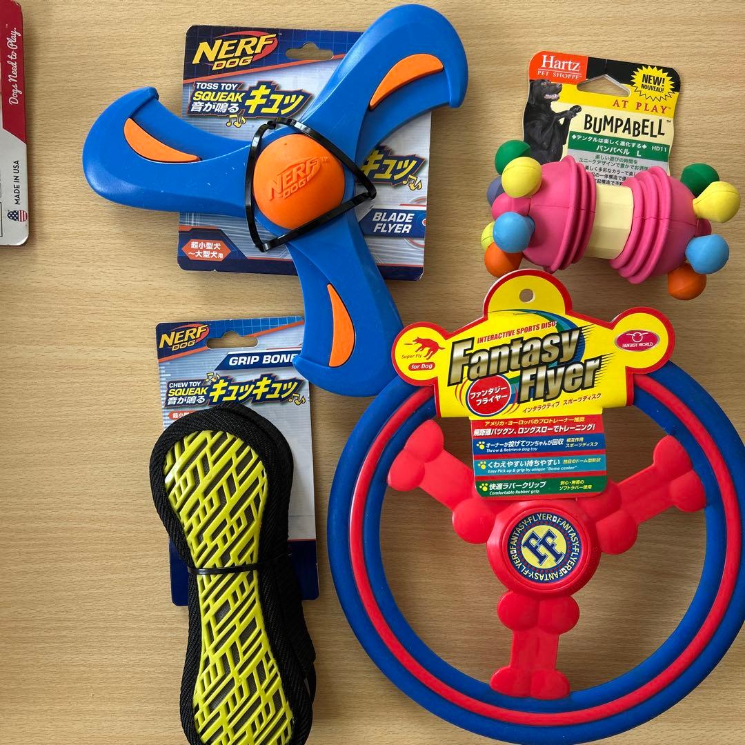 犬のおもちゃ　10点セット　フードボウル　コング　ロープトイ　Tonka 子犬