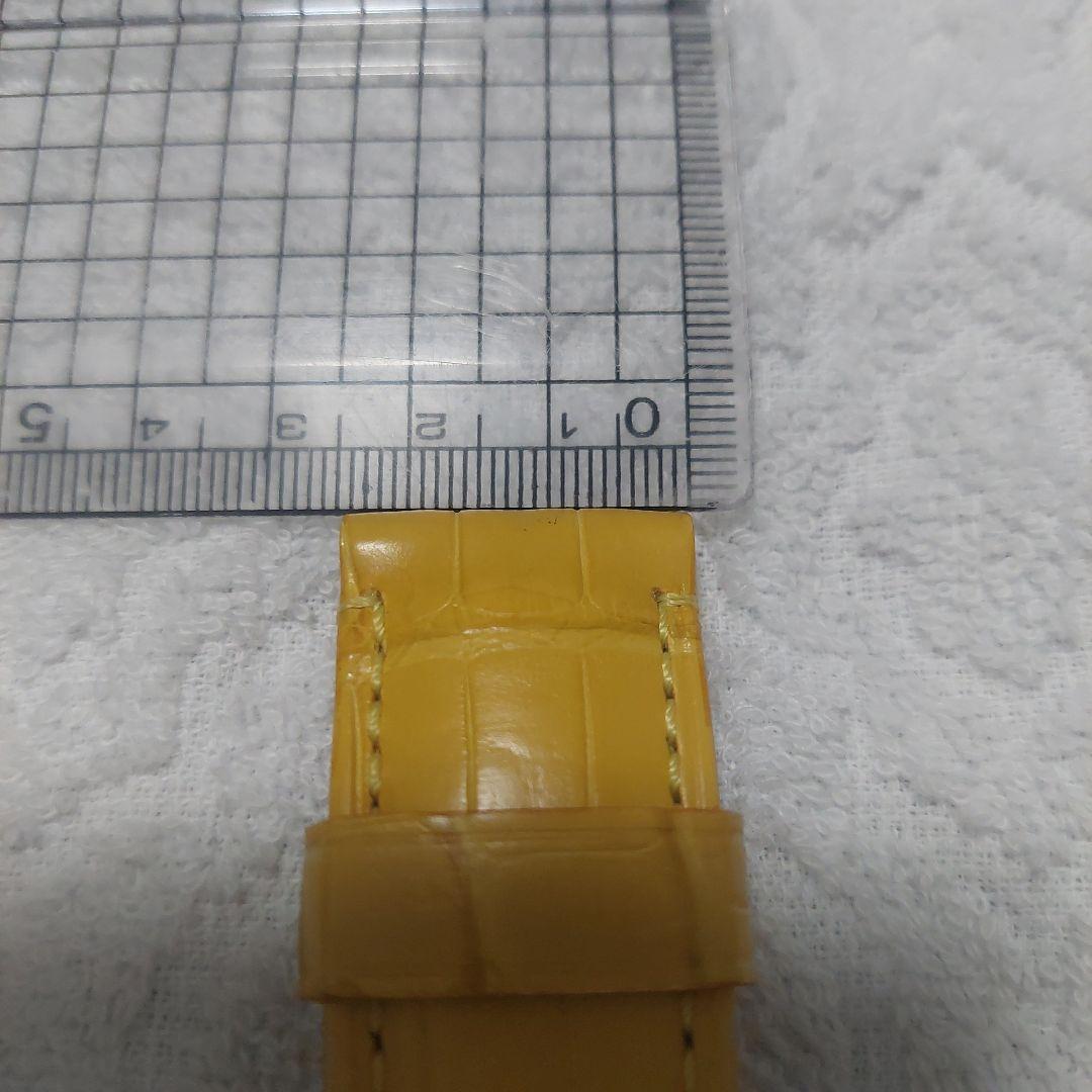 PANERAI レザーベルト イエロー 24mm/22mm