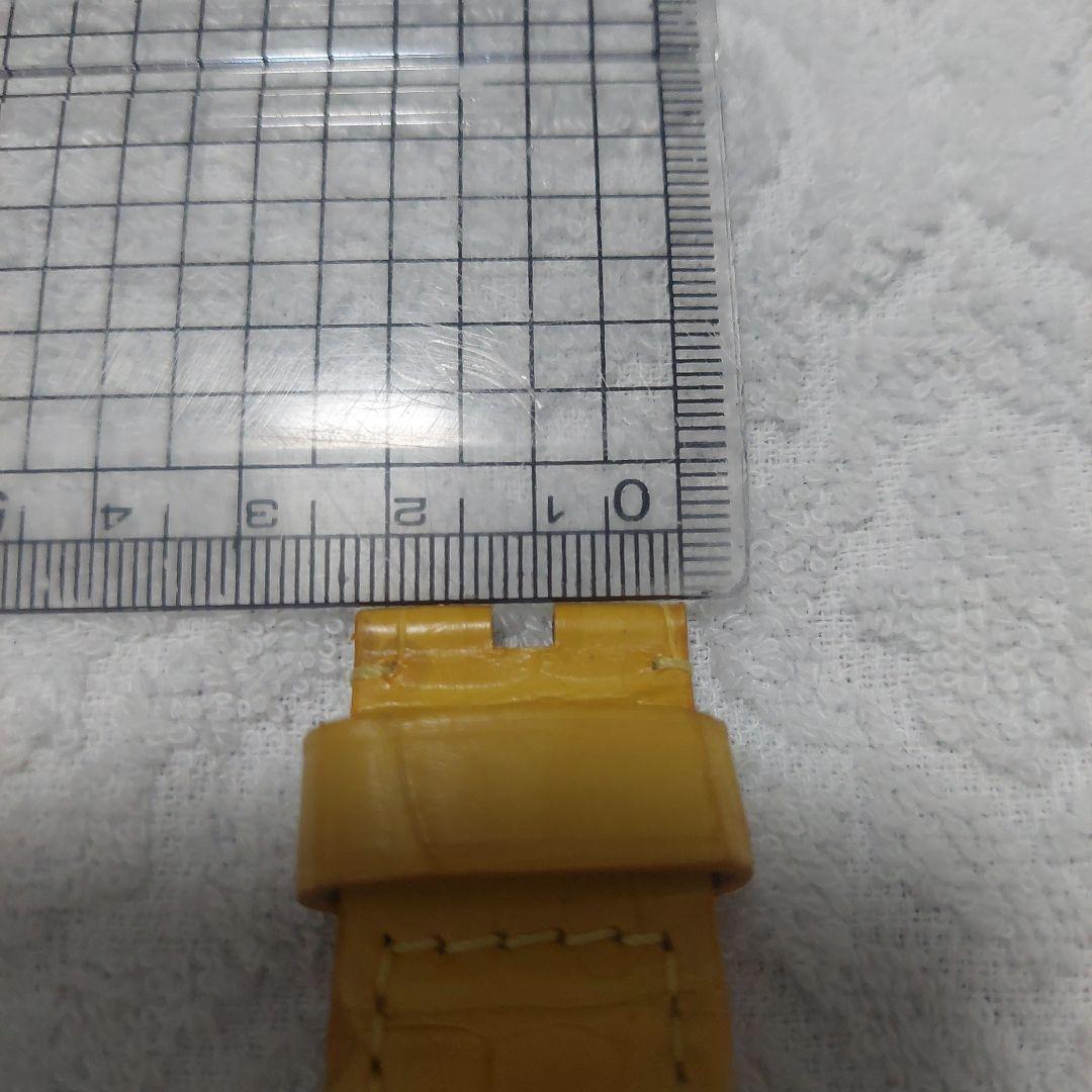 PANERAI レザーベルト イエロー 24mm/22mm