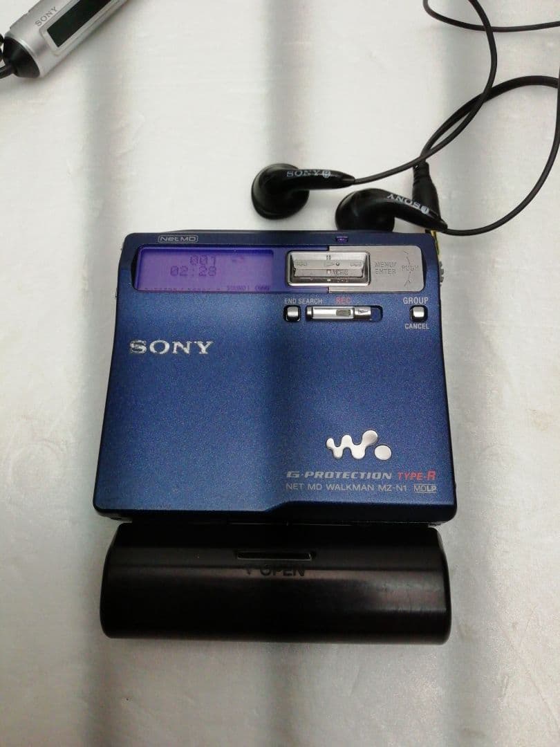 SONY ソニー MDウォークマン NetMD MZ-N1 再生確認済