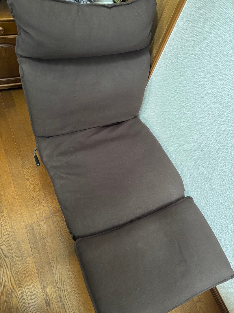 30日まで値下げ！　無印　ハイバックリクライニングソファー　set