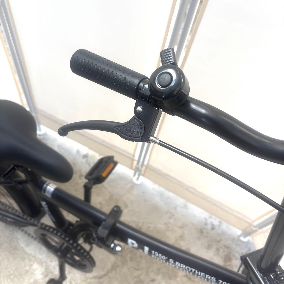 新品未使用 20インチ 折り畳み自転車 ブラック