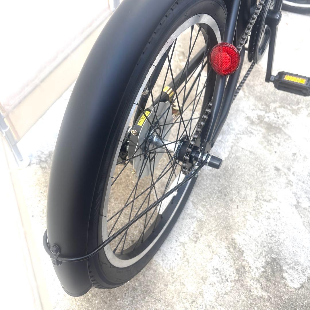 新品未使用 20インチ 折り畳み自転車 ブラック