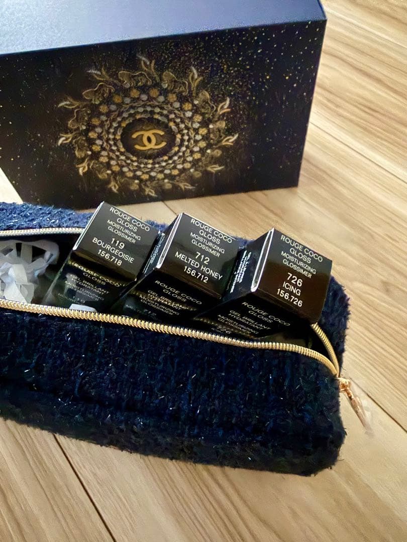 シャネル クリスマスコフレ 2025ルージュ ココ グロス トリオ セット