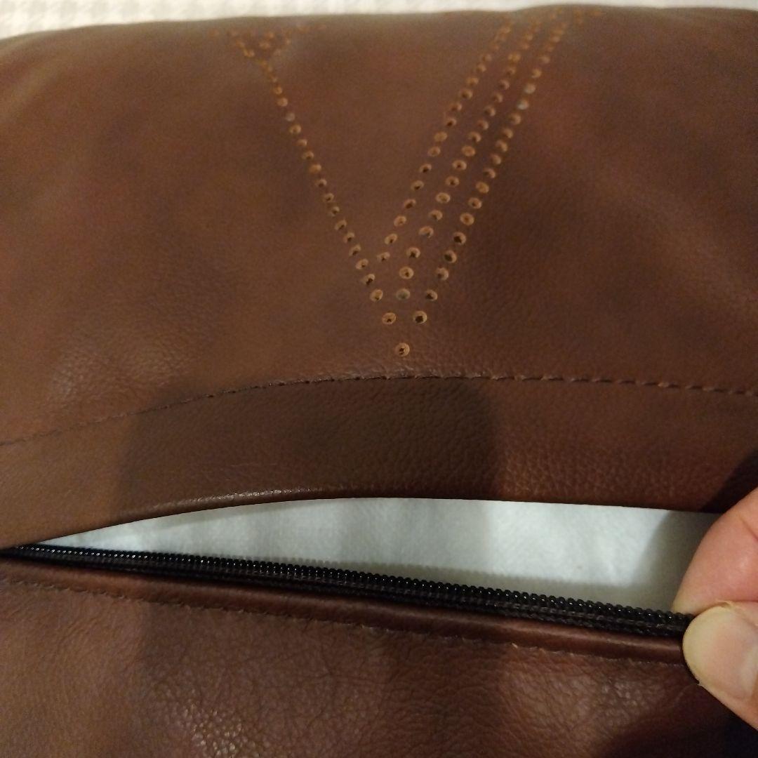 ローラアシュレイ　モーティマ　レザー クッション 2個セット