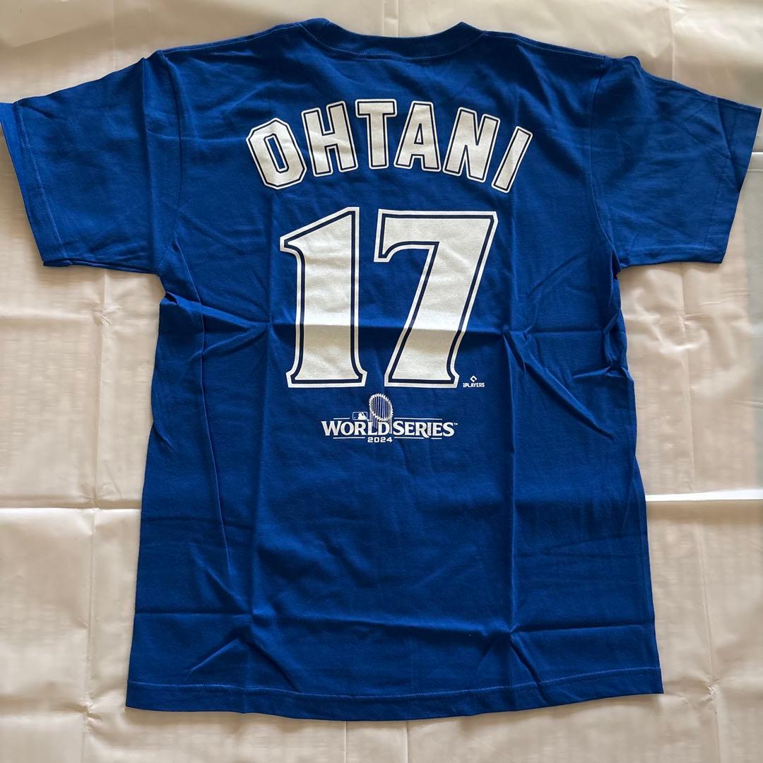大谷翔平 Dodgers プレイヤーズTシャツ 2024ワールドシリーズ優勝記念