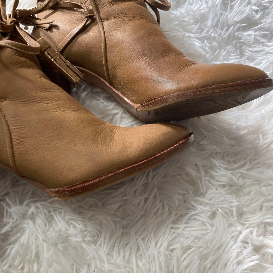 CHANEL シャネル ムートンブーツ 37 ココマーク ファー イタリア製