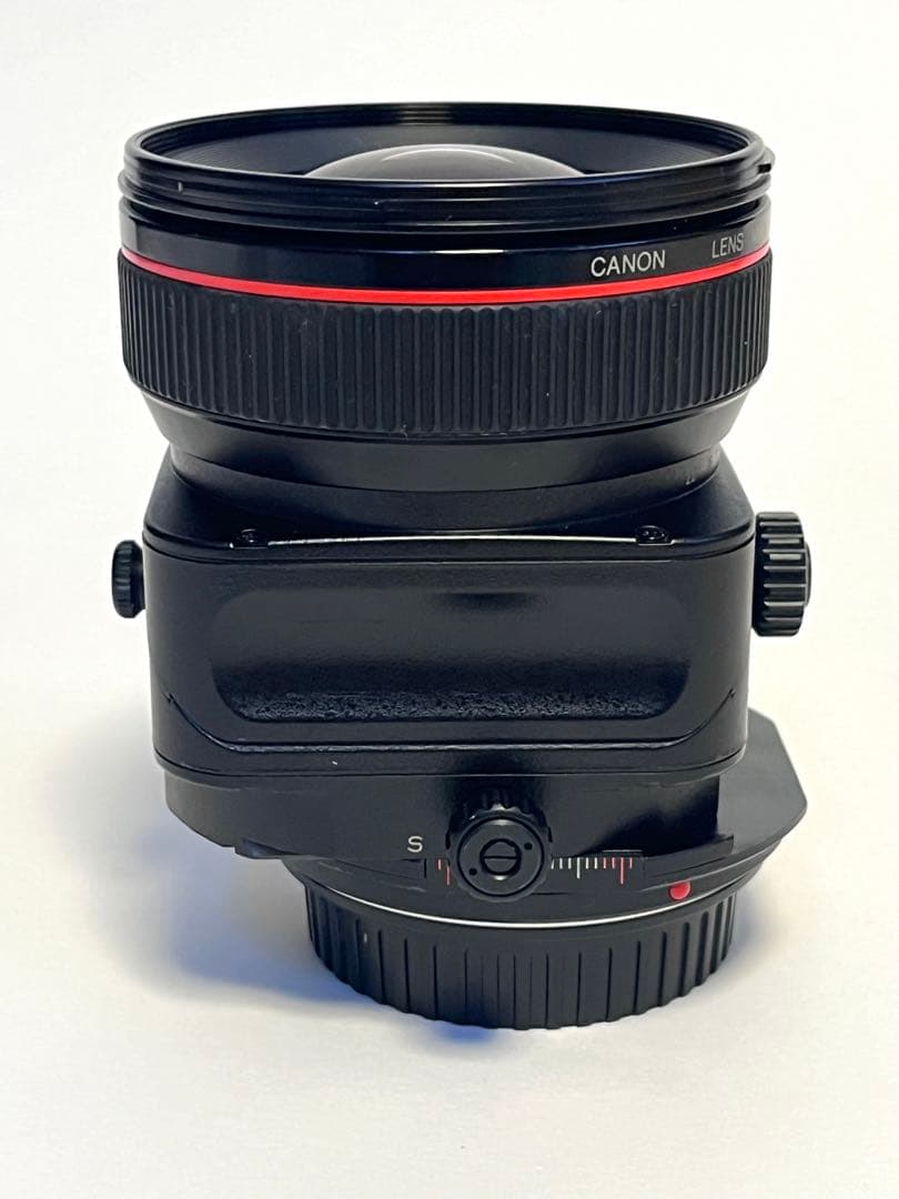 CANON TS-E 24mm f3.5 L キヤノン フード付　シフトレンズ