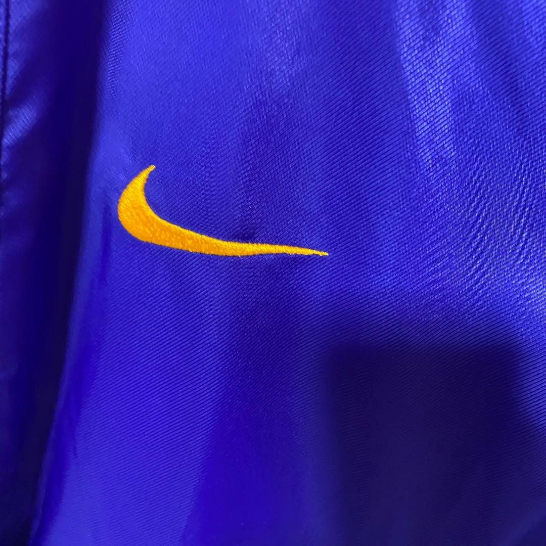 【デッドストック品】NIKE 90s白タグ　バックロゴ中綿ナイロンジャケット