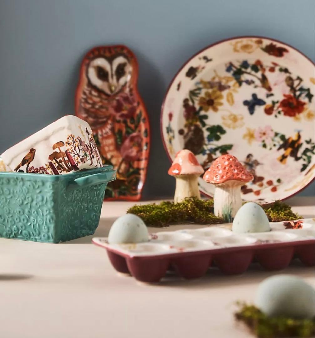 ナタリーレテ　エッグクレート　卵ケース　アンソロポロジー　アクセサリートレイ