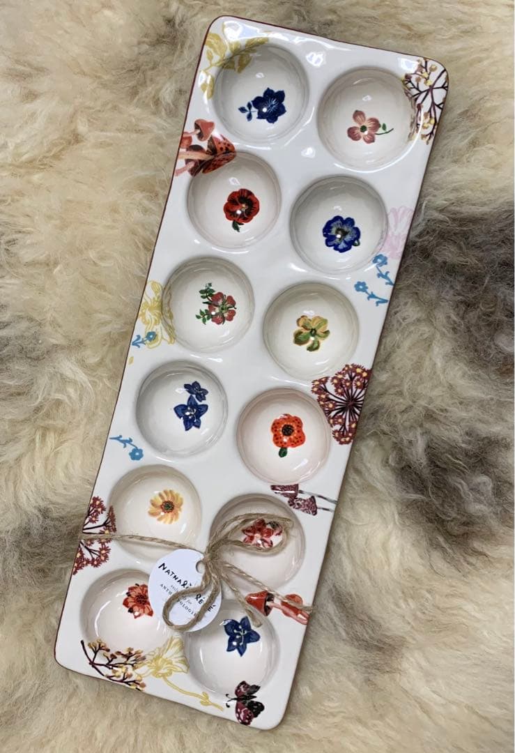 ナタリーレテ　エッグクレート　卵ケース　アンソロポロジー　アクセサリートレイ