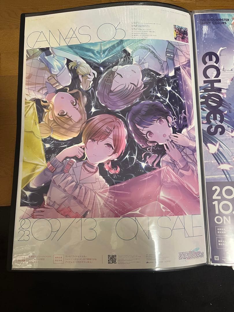 シャイニーカラーズ　ノクチル　CD 販促　告知 B2 ポスター