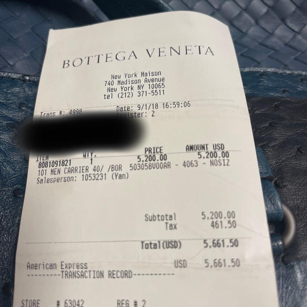 BOTTEGAVENETAボッテガヴェネタレザーネイビー2WAYショルダーバッグ