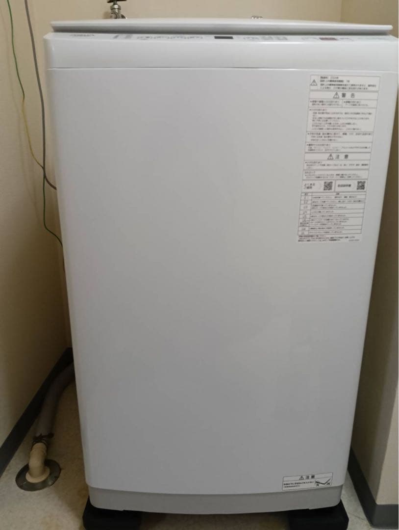 全自動洗濯機 AQUA アクア AQW-S7P(W) 7kg 縦型洗濯機