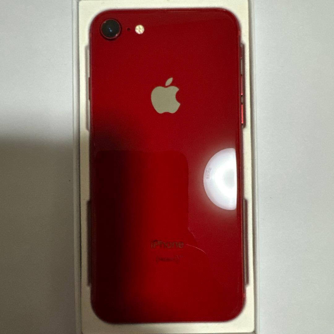 ほぼ新品 iPhone 8、256GB、product red