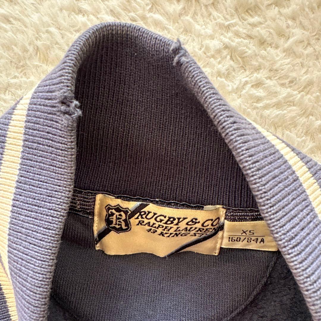 RUGBY RALPH LAUREN ヴィンテージ 加工スウェットジャケット